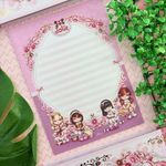 Papel Carta Jolie Com 7 Folhas e Envelopes Vintage - Tilibra