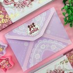 Papel Carta Jolie Com 7 Folhas e Envelopes Vintage - Tilibra