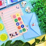 Papel Carta Snoopy Com 7 Folhas e Envelopes Vintage - Tilibra