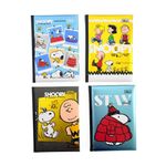 Caderneta Costurada Snoopy 10,5 x 14,8 cm 96 Folhas - Tilibra