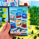 Caderneta Costurada Snoopy 10,5 x 14,8 cm 96 Folhas - Tilibra