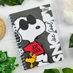 Caderno 1/4 Espiral Snoopy 80 folhas 14 x 20 cm - Tilibra