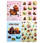 Caderno Brochura Universitário Hoppers 20 x 27,5 cm 80 Folhas - Animativa