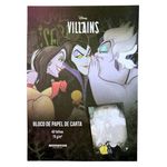 Bloco de Carta Vilões Disney 15 x 21cm 48 Folhas - Animativa