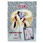 Bloco de Carta Vilões Disney 15 x 21cm 48 Folhas - Animativa