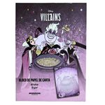 Bloco de Carta Vilões Disney 15 x 21cm 48 Folhas - Animativa