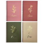 Caderno Universitário Espiral Capa Dura Elara 10 Matérias 160 Folhas Pautadas 20 x 27,5 cm - Animativa