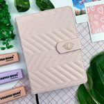 Agenda 2027 Costurada Rosa Rose 11 x 15 cm 176 Folhas -  Animativa