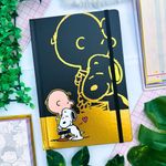 Caderno Fitto Brochura Snoopy 80 Folhas 14 x 20,8 cm - Tilibra