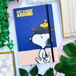 Caderno Fitto Brochura Snoopy 80 Folhas 14 x 20,8 cm - Tilibra