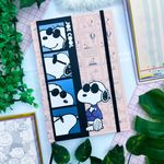 Caderno Fitto Brochura Snoopy 80 Folhas 14 x 20,8 cm - Tilibra
