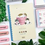 Planner Grampeado 2027 Mofusand 17,8 cm x 25,4 cm 20 Folhas - Tilibra