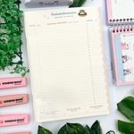 Planner Grampeado 2027 Mofusand 17,8 cm x 25,4 cm 20 Folhas - Tilibra