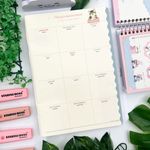 Planner Grampeado 2027 Mofusand 17,8 cm x 25,4 cm 20 Folhas - Tilibra