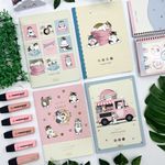 Planner Grampeado 2027 Mofusand 17,8 cm x 25,4 cm 20 Folhas - Tilibra