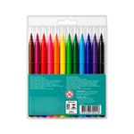 Caneta Hidrográfica Lavável 12 Cores -Multicolor