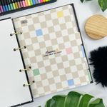 Caderno Colegial Argolado West Village 80 Folhas 21 x 26 cm - Tilibra
