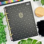 Caderno Colegial Argolado West Village 80 Folhas 21 x 26 cm - Tilibra