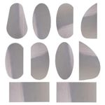 Kit com 10 Espátulas de Aço para Cerâmica - Yins Paper