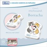 Borracha Decorada Mofusand - Tilibra