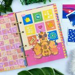 Caderno Colegial Argolado Capivara CapyClub 80 Folhas 21 x 26 cm - Tilibra