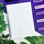 Caderno Universitário Espiral Capa Dura Vilões Disney 1 Matéria 80 Folhas Pautadas 20 x 27,5 cm - Animativa
