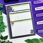 Caderno Universitário Espiral Capa Dura Vilões Disney 1 Matéria 80 Folhas Pautadas 20 x 27,5 cm - Animativa