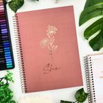 Caderno Universitário Espiral Capa Dura Elara 10 Matérias 160 Folhas Pautadas 20 x 27,5 cm - Animativa