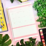 Caderno Universitário Espiral Capa Dura Snoopy 1 Matéria 80 Folhas Pautadas 20 x 27,5 cm - Tilibra