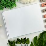 Caderno de Cartografia e Desenho Hoppers Capa Dura 275 x 200 mm 80 Folhas - Animativa