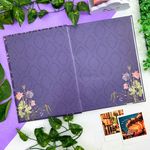 Caderno Colegial Capa Dura Flor de Figo com Aroma 17,9x24,1cm 80 Folhas - Animativa Vintage