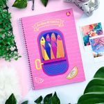 Caderno Colegial Espiral Dolce Mare 1 Matéria 80 Folhas com Aroma 17,9 x 24,1 cm - Animativa