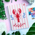 Caderno Colegial Espiral Dolce Mare 1 Matéria 80 Folhas com Aroma 17,9 x 24,1 cm - Animativa