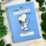 Planner 2027 Espiral Snoopy Colegial 17,7 cm X 24,0 cm 80 Folhas - Tilibra