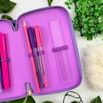 Estojo Escolar Completo Unicornio 3D - Faber Castell