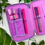 Estojo Escolar Completo Unicornio 3D - Faber Castell
