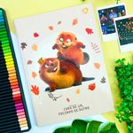 Caderno Brochura Universitário Hoppers 20 x 27,5 cm 80 Folhas - Animativa