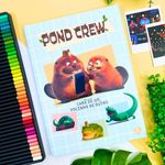 Caderno Brochura Universitário Hoppers 20 x 27,5 cm 80 Folhas - Animativa