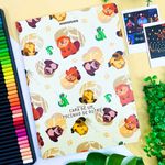 Caderno Brochura Universitário Hoppers 20 x 27,5 cm 80 Folhas - Animativa
