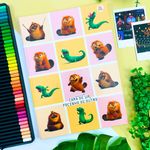 Caderno Brochura Universitário Hoppers 20 x 27,5 cm 80 Folhas - Animativa