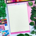 Bloco Vertical Dolce Mare Costurado Capa Dura 17x25cm 80 Folhas Pautadas - Animativa