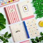 Caderno 1/4 Espiral Brownie The Dog 80 Folhas 14 x 20 cm - Tilibra