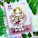 Caderno Colegial Brochura Costurado Jolie 80 Folhas 17,6 x 23,9 cm - Tilibra