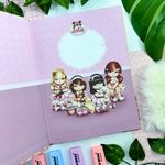 Caderno Colegial Brochura Costurado Jolie 160 Folhas 17,6 x 23,9 cm - Tilibra