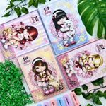Caderno Colegial Brochura Costurado Jolie 160 Folhas 17,6 x 23,9 cm - Tilibra