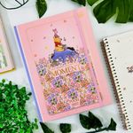 Agenda Costurada Vintage 2027 Winnie The Pooh 17,6 x 23,9 cm 176 Folhas - Tilibra