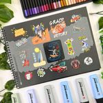 Caderno de Cartografia e Desenho Show Masculino 80 folhas - Tilibra