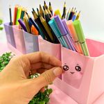 Porta Objetos Kit Doçura Tom Pastel 5 Peças - Dello