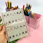 Porta Objetos Kit Doçura Tom Pastel 5 Peças - Dello