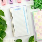 Agenda Happy 2027 Espiral de Bolso 8,9 x 16,7 cm 64 Folhas - Tilibra